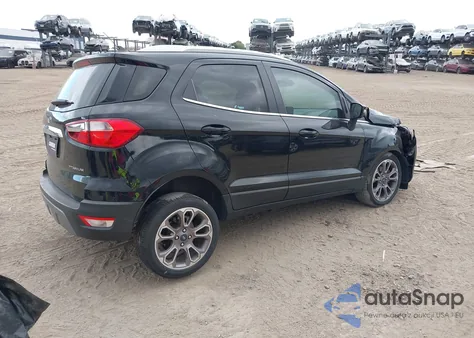 2021 Ford Ecosport Titanium из США, поврежденный, VIN MAJ3S2KE8MC411104